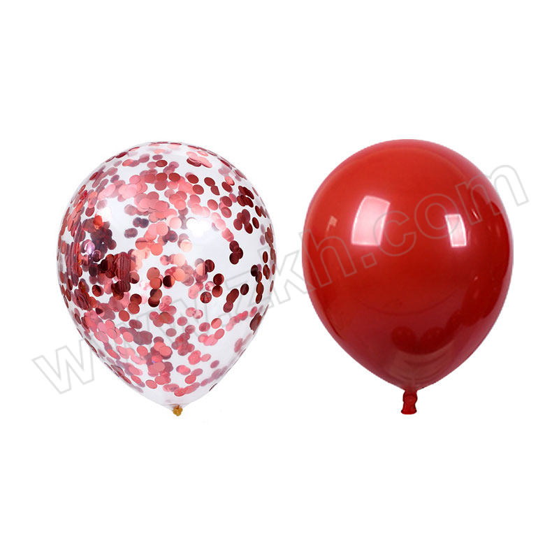 SUSHI/苏识 喜庆气球 SS-HQ04 双层红色30个+红色亮片20个 1套