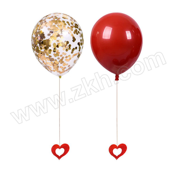 SUSHI/苏识 喜庆气球 SS-HQ07 双层红色30个+金色亮片10个+吊坠40个 1套