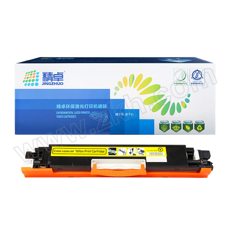 JINGZHUO/精卓 硒鼓 CP1025 黄色 适用惠普HP COLOR LASERJET PRO MFP CP1025/M176N/M176FN/M176FW/M177CP1025N/WCP1020/100M175AM/175NWM275NW/M275A 1支