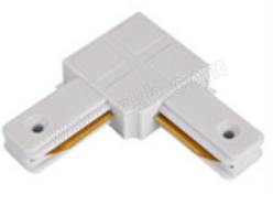 NAIPUDE/耐普德 二线轨道直角字形转接头 L字型 220V 白色 1根