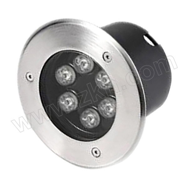 NAIPUDE/耐普德 LED散热地埋灯 NPD-DMD-3W DC24V φ100mm 黄光 1个