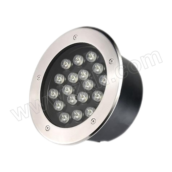 NAIPUDE/耐普德 LED散热地埋灯 NPD-DMD-18W DC24V φ200mm 黄光 1个