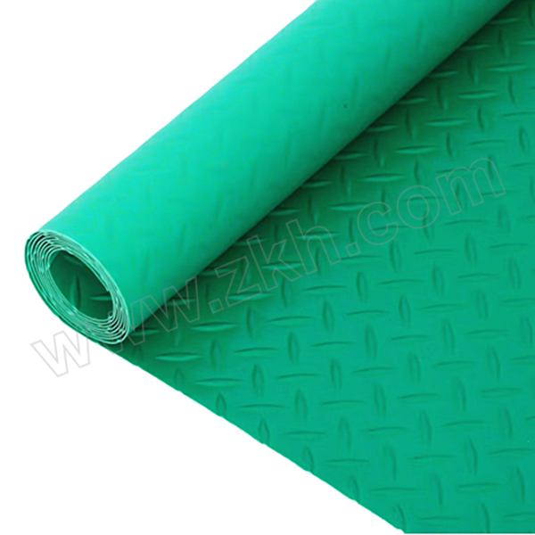 METERANGE/米特雷格 PVC人字纹地垫 MTQ07-1.2m×5m×1.8mm 绿色 1卷