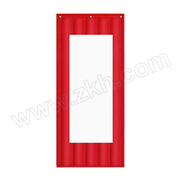 HSCOPE/豪思克普 冬季棉门帘 HSKP-BNFFL-DHDCD24 100×220cm 大红色 窗口50×150cm 1片