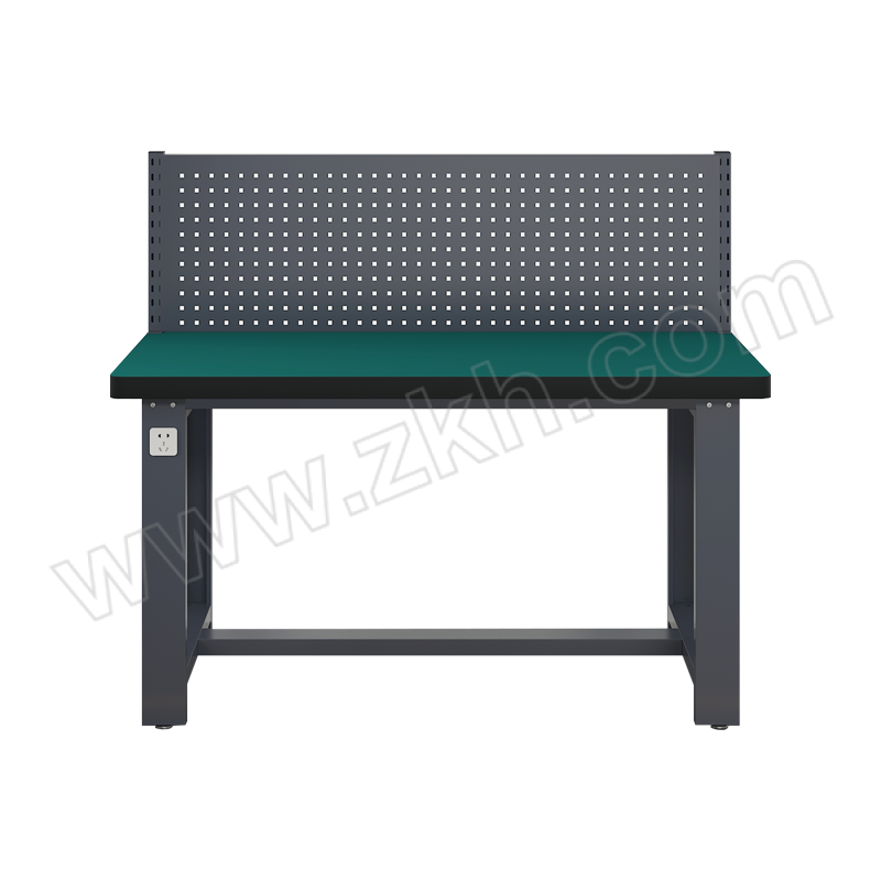 WTJG/蔚图京冠 重型工作台带单挂板 WB916 尺寸1200×750×1250mm 台面承载1000kg 灰黑色 1台