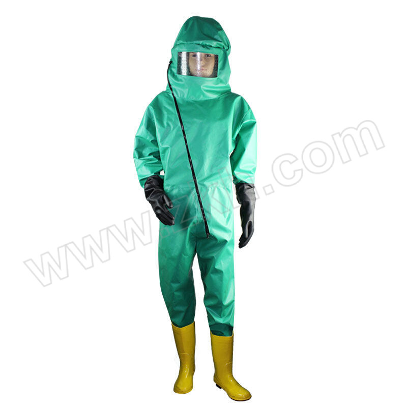 CNMF/谋福 连体防蜂服 均码 绿色 含面罩×1+防蜂服×1+手套×1+45码防护靴×1 1套