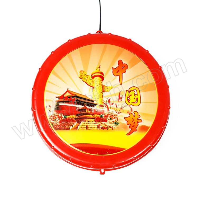 HSCOPE/豪思克普 装饰灯 HSKP-ZSCD-E007 35×35cm 圆形中国梦 PC+LED灯 1个