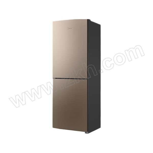 MIDEA/美的 185L两门冰箱 BCD-185WM(E) 摩卡金 二级能效 冷藏冷冻 1台