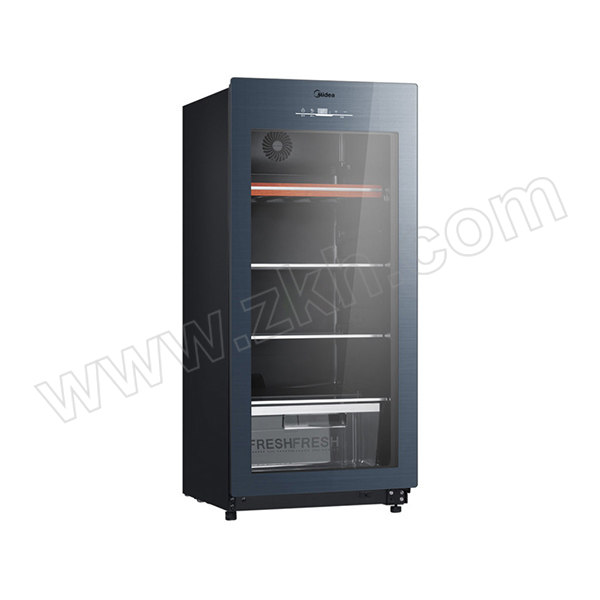 MIDEA/美的 140L单门冷柜 JC-140GEM冰川银 一级能效 冷藏 1台