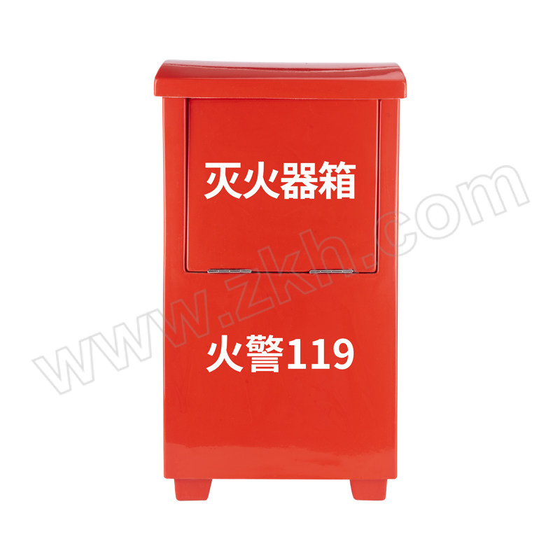 HONGLIE/轰烈 玻璃钢灭火器箱 B-9# 630×370×210mm 红色 1个