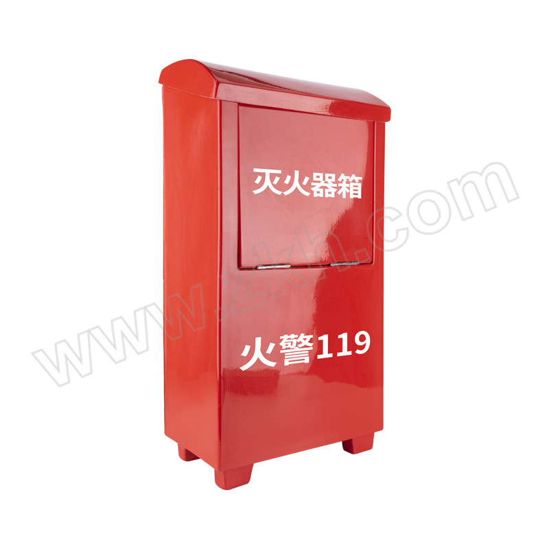 HONGLIE/轰烈 玻璃钢灭火器箱 B-9# 630×370×210mm 红色 1个