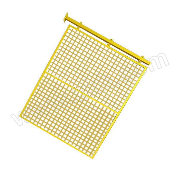 ZKH/震坤行 加厚款车间隔离网 C202015Y 黄色 高2m 宽2m 含立柱×1+网片×1 1套