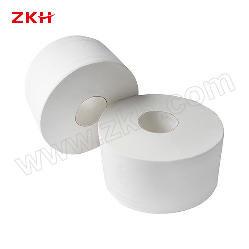 ZKH/震坤行 中心抽取式大卷纸 ZKH032 双层  220×95mm 780节/600g 12卷 1箱