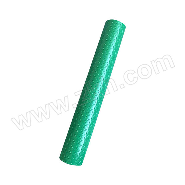 ZKH/震坤行 人字纹防滑地垫 DPH23G 3×15m 绿色 厚2.3mm 牛津底 加厚 1卷