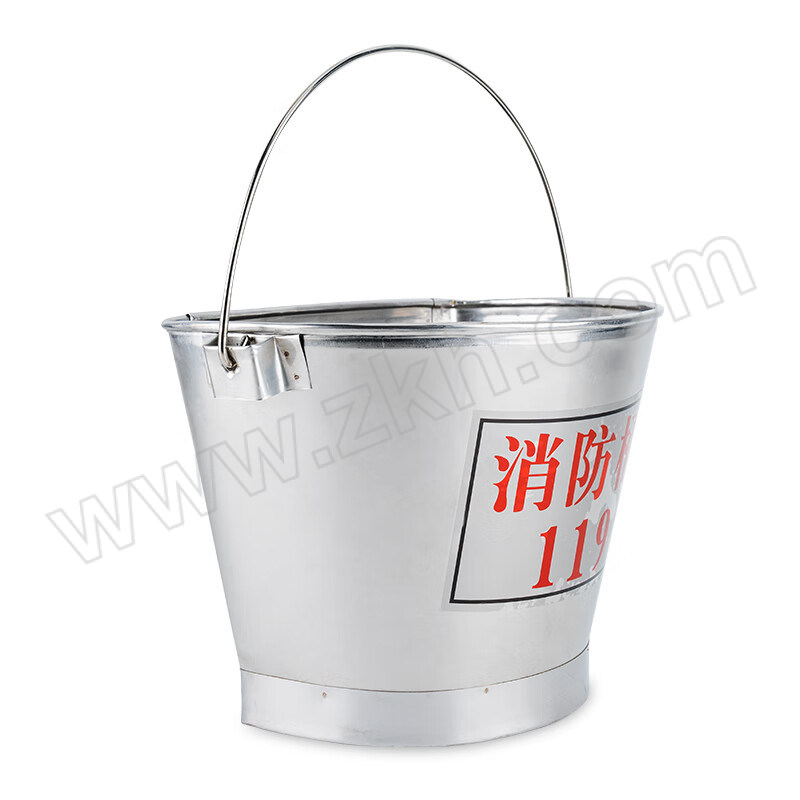 HONGLIE/轰烈 304不锈钢黄沙桶 25×21cm 本色 厚0.3mm 1个