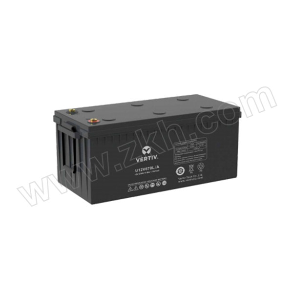 VERTIV/维谛 阀控式铅酸蓄电池 U12V670L/A  12V200Ah 1节