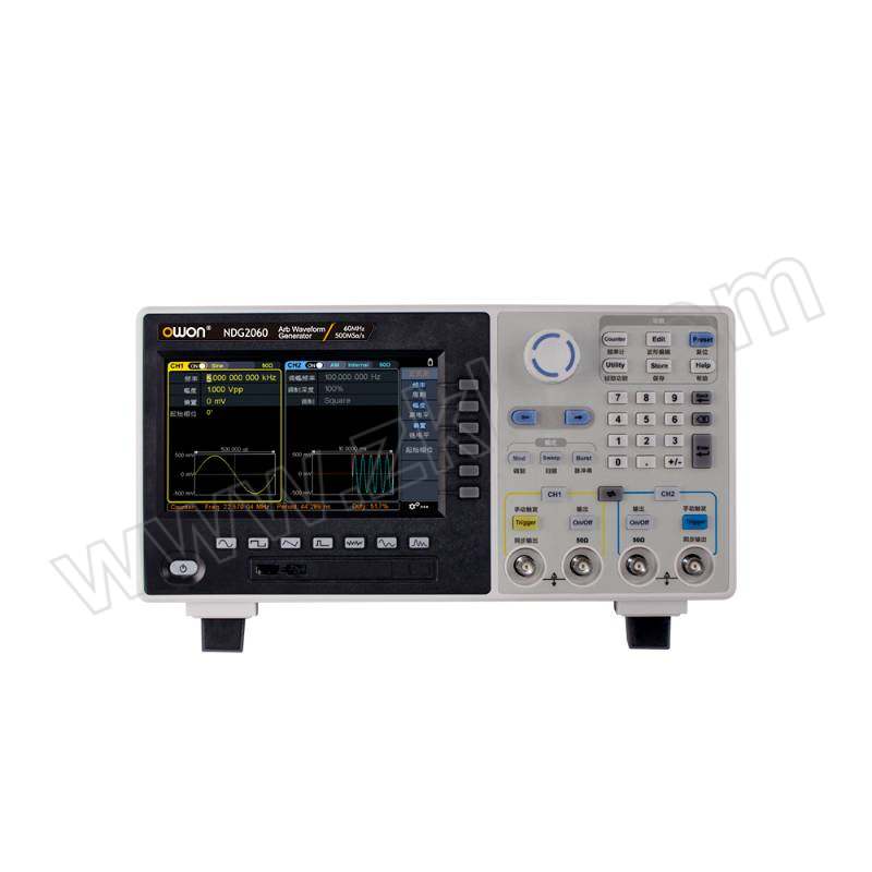 OWON/利利普 NDG2000系列任意波形信号发⽣器 NDG2060触摸屏版 1台