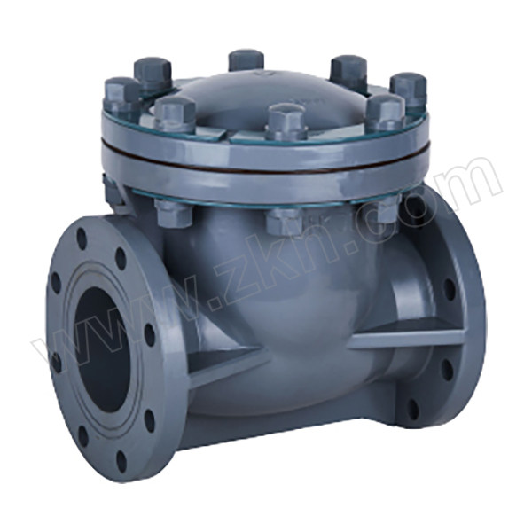 KXPV/凯鑫 CPVC过滤器 DN65 旋启式止回阀改 浅灰 1MPa 1个
