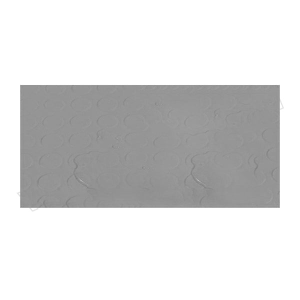 ZKH/震坤行 铜钱纹防滑地垫 DPC21GR 900mm×15m 灰色 厚2.1mm 牛津底 加厚 1卷