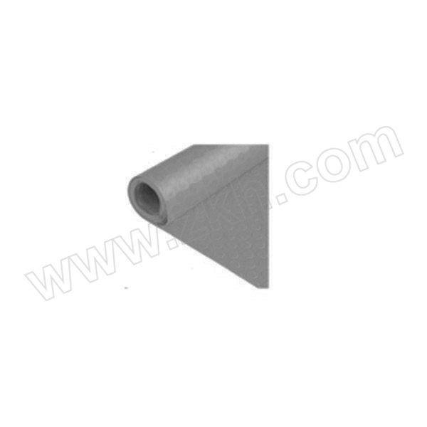 ZKH/震坤行 铜钱纹防滑地垫 DPC21GR 900mm×15m 灰色 厚2.1mm 牛津底 加厚 1卷