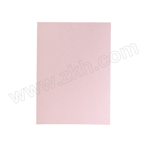 XLTZ/新绿天章 彩色封面纸 P6245 A4 双面凹凸皮纹纸 浅粉色 210g 100张 1包