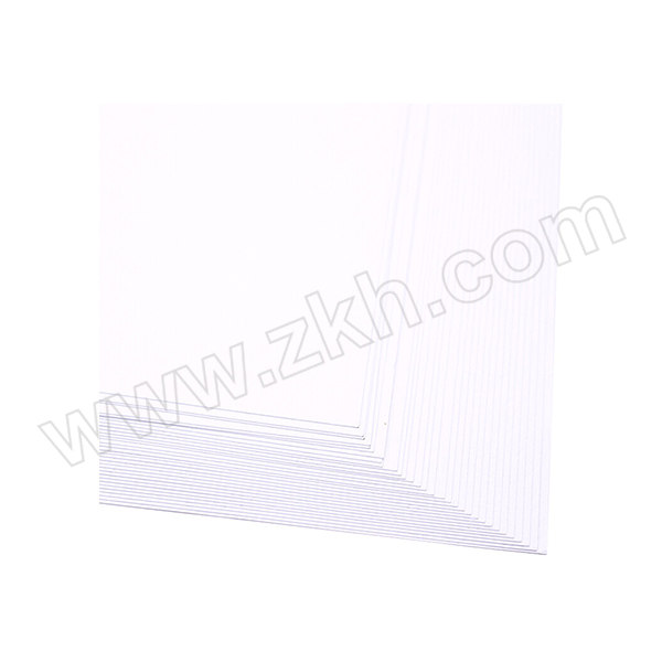 XLTZ/新绿天章 彩色封面纸 P6568 A4 双面凹凸皮纹纸 白色 210g 100张 1包