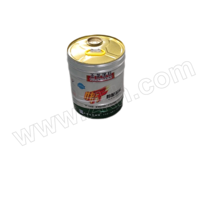 YULONG/玉龙 快干醇酸磁漆 CL-0424 大红色 15kg 1桶