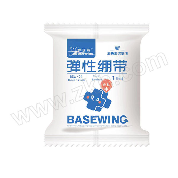 BASEWING/倍适威 自粘弹性绷带(简装) BSW-04型 450×2.5cm 1卷 1袋