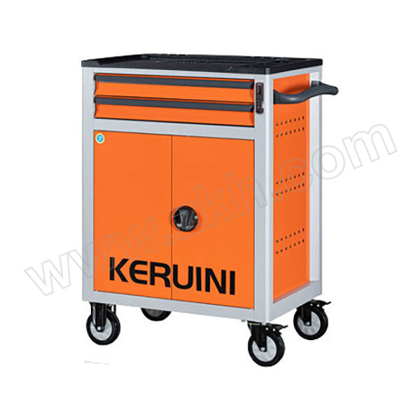 KERUINI/科瑞尼 二抽工具车(密码锁) 710*485*988 承载300kg 1辆