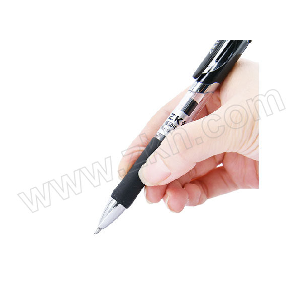 ZKH/震坤行 按动中性笔 30202 【转】0.5mm 黑色 1支