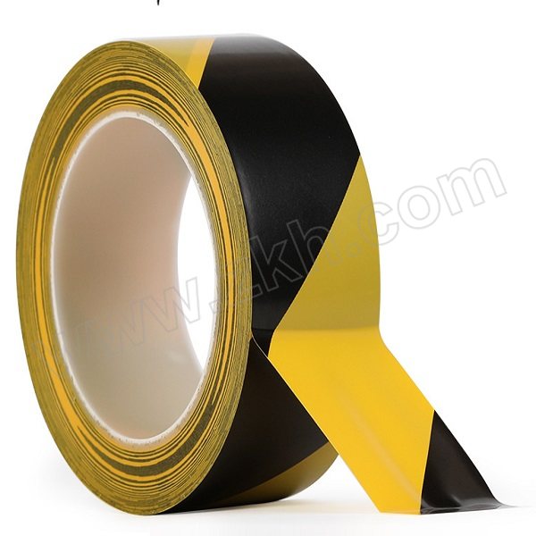RENDER/瑞得泰 无尘车间PVC警示胶带 G1333 黑黄色 48mm×33m 塑料管芯 1卷