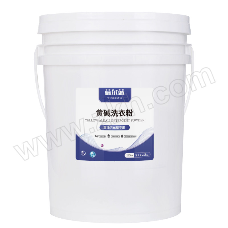 BEIERLAN/蓓尔蓝 黄碱洗衣粉 X008A 20kg 1桶