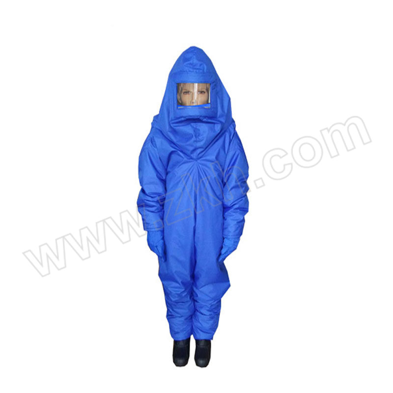 ENKERR/赢克尔 带呼吸背囊低温液氮防护服套装 MS760003B XL 蓝色 含防护服×1+43码靴子×1+手套×1 1套