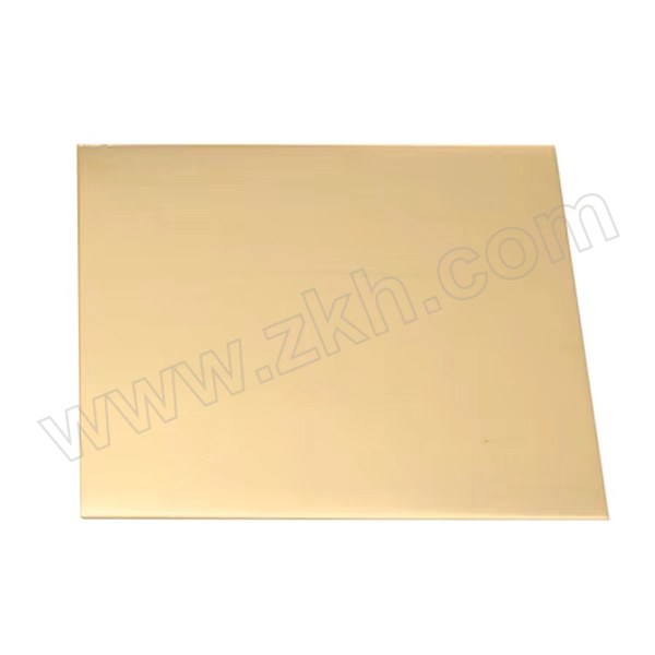 XYJS/星源金属 H62黄铜板 2×50×100mm 可定制 1块