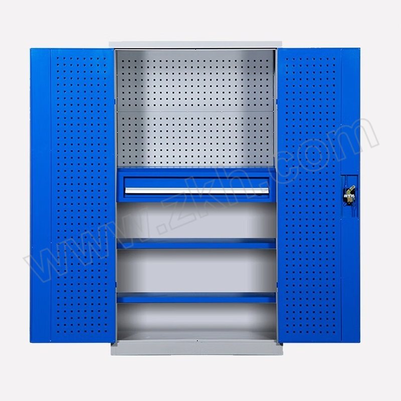 KYFH/开元飞虎 工具柜 K1000x500x1800mm 一抽带挂板 蓝色+白色 1台