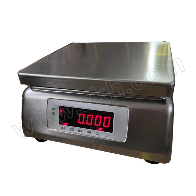 GSS/仲恒 不锈钢防水桌秤 LSW-E-2-7.5KG 双显 1台