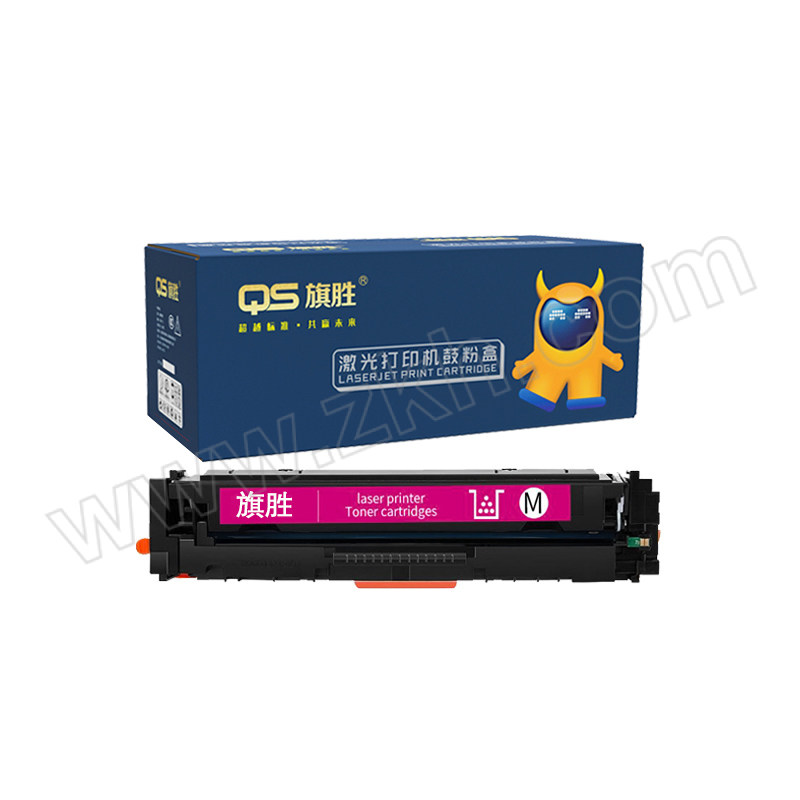 QS/旗胜 CF400A系列硒鼓 CF201 红色 适用惠普 Color LaserJet CF400A/400A/CF400/cf400a/CF201A/201A/CF201/M274n/M252/M252n/M252dw/hp252n/M277/M277n/M277DW/277DW/CF400A 1支