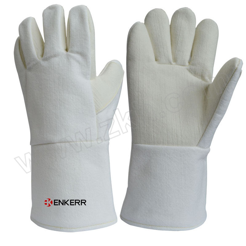ENKERR/赢克尔 耐高温防护手套 MS750082 9码 白色 长45cm 1副