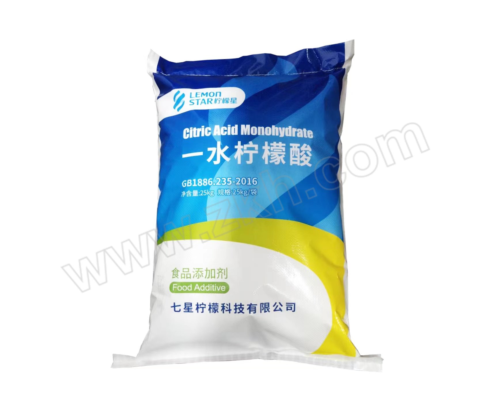 LEMON STAR/柠檬星 一水柠檬酸 固含量≥99.5% 25kg 1袋