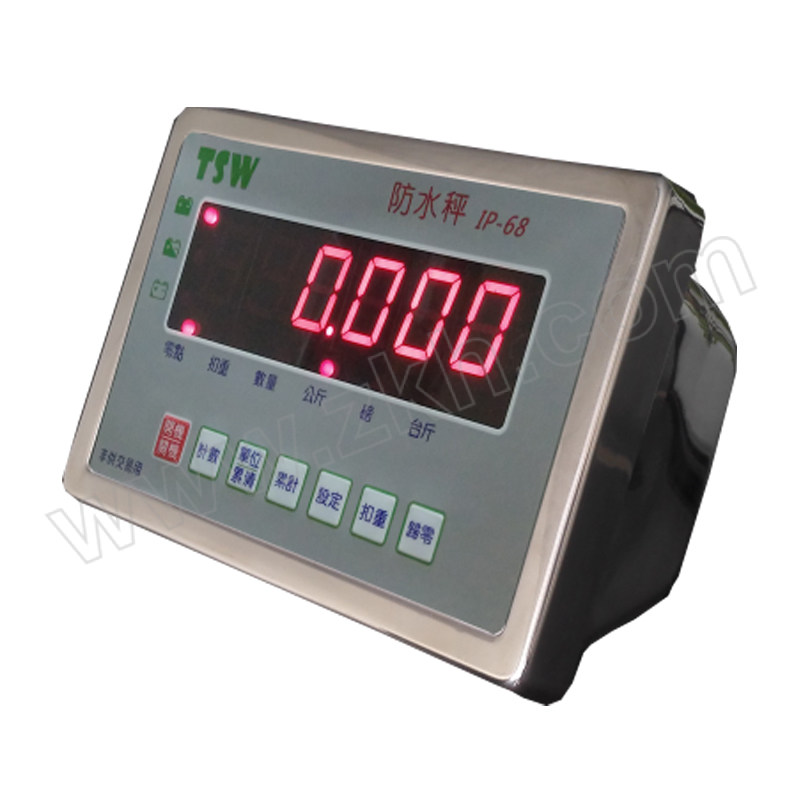 GSS/仲恒 不锈钢防水仪表TSW红字 TSW-E 1只