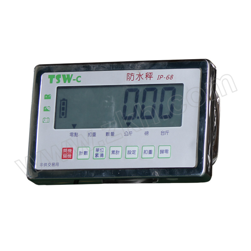 GSS/仲恒 不锈钢防水仪表TSW黑字LCD TSW-C 1只