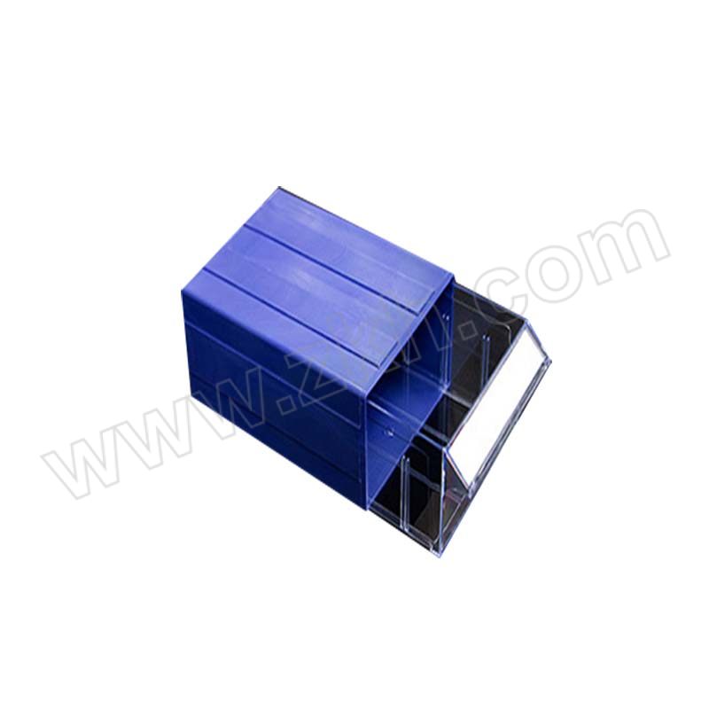 JINGKU/京酷 分隔式零件盒 F4 尺寸290×180×110mm 蓝色 1个