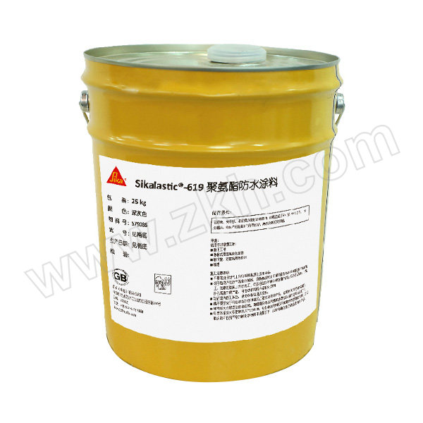 SIKA/西卡 通用长效聚氨酯防水涂料 Sikalastic®-619 25kg 1桶