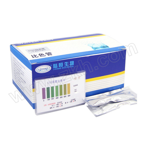 LUHENG/陆恒 COD比色管 02.03.1002 0-800mg/l 50次 1盒
