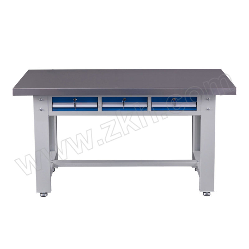 MKG/麦卡贡 304不锈钢重型工作台平三抽款 K775C 尺寸1800×750×800mm 台面承载1000kg 1张