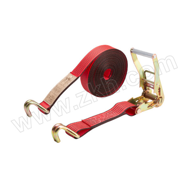 BQ/邦强 鱼鳞系列捆绑器 TD50-J-10M 载重5t 长度10m 宽度50mm 红色 1只