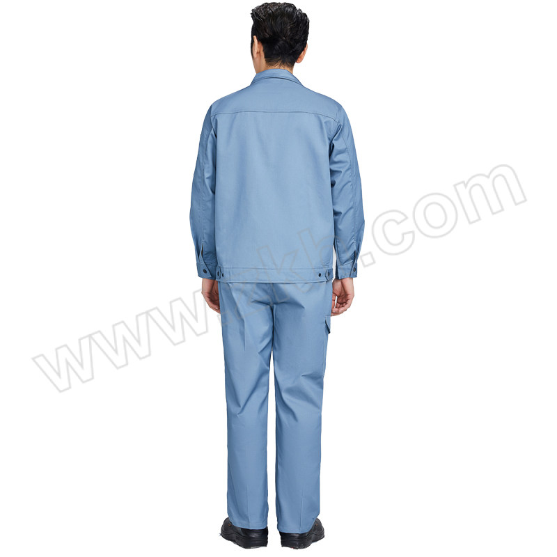 TOPRUI/拓普瑞 春秋男女长袖工作服套装 A7 185码 豆灰色 含上衣×1+裤子×1 1套