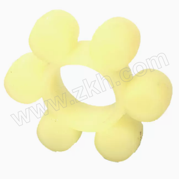 JIMING/既明 MT型联轴器梅花垫 MT5 黄色聚氨酯 1个