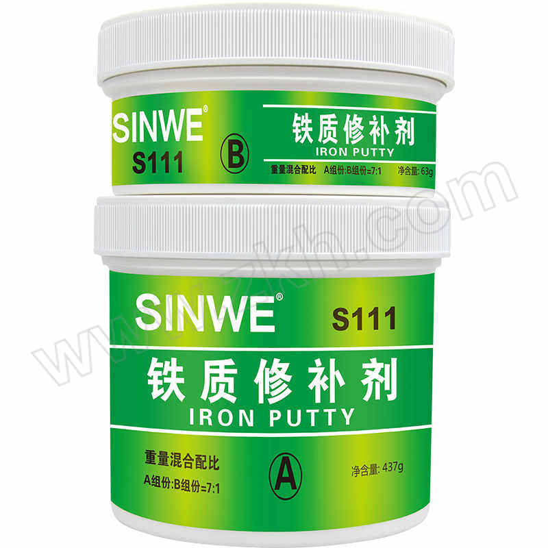 SINWE/鑫威 铁质修补剂 S111 A 437g+B 63g 1套