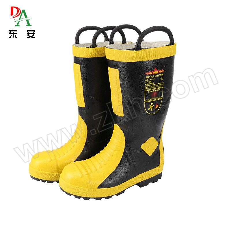 DONGAN/东安 14款消防员战斗靴(含3C认证) RJX-28A 43码 防砸防刺穿绝缘 1双